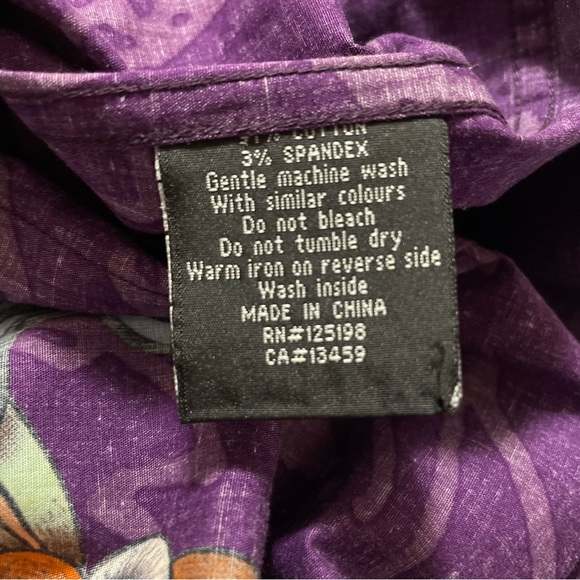 Like New Ed Hardy Purple Cowgirl Tattoo Graphic Shirt from Size M - Picture 7 of 8